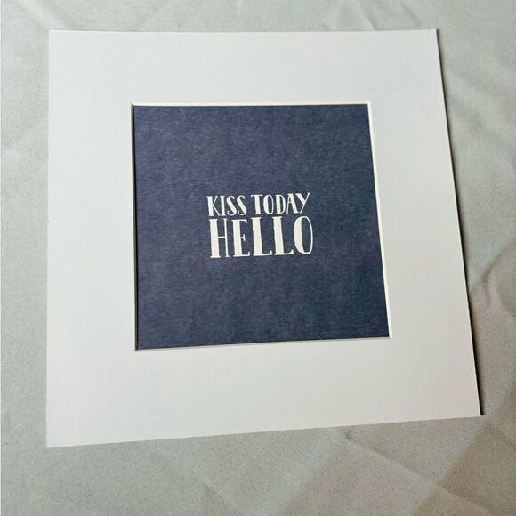 NEW! 4” x 4” Matted & Framed Motivational Sign Wall or Table Display - Picture 1 of 5